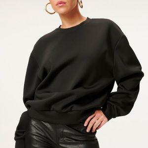 Good American Boyfriend Sweatshirt